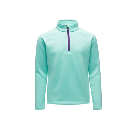 SPYDER GIRLS SAVONA-ZIP T-NECK