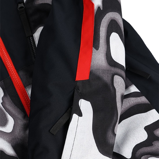 SPYDER BOYS LEADER JACKET-BLACK COMBO