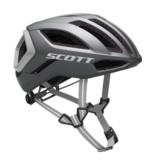 SCOTT CENTRIC PLUS dark silver/reflective grey
