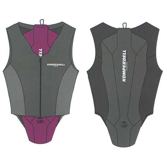 KOMPERDELL PROTECTOR ECO VEST WITH BELT WOMEN